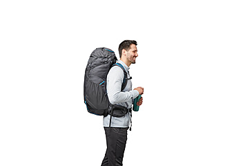 Image of Gregory Focal 58L Backpack, Ozone Black, Medium, 141332-7416