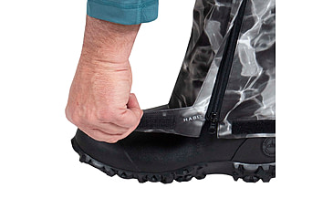 Image of Habit Anglers Bluff Rain Bib - Mens, Habit Gray Waves/Black, 2XL, RS10033-7A7-2X