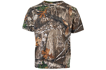 Image of Habit Bear Cave Camo Short Sleeve Tee - Mens, Realtree Edge, Medium, TS10005-922-M
