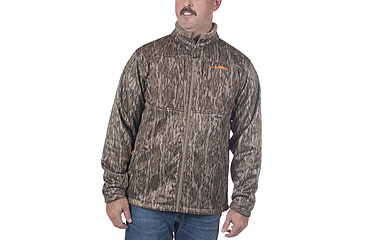 Image of Habit Early Dawn Sherpa Jacket - Mens, Mossy Oak New Bottomland, Extra Large, FJ10033-M-8-6-XL-3D6