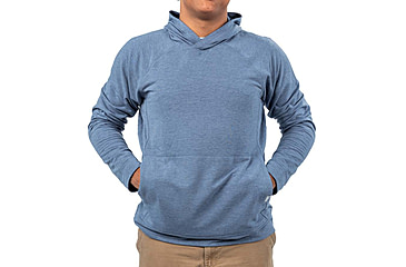 Image of Habit Performance Fleece Hoodie - Mens, Flintstone, 2XL, PH10129-S-8-6-2X-6F5