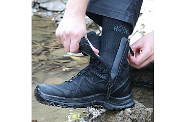 Image of HAIX Black Eagle Athletic 2.0 Tactical High Side Zip Boots - Mens, Black, 11, Wide, 330004W-11