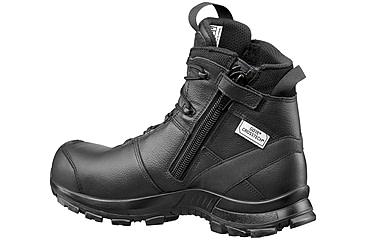 Image of HAIX Black Eagle Safety 55 Mid, Side-Zip, Mens Boots, Black, 7 Extra Wide, 620012XW-7