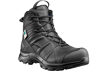 Image of HAIX Black Eagle Safety 55 Mid, Side-Zip, Mens Boots, Black, 7 Extra Wide, 620012XW-7