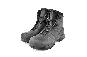 Image of HAIX Black Eagle Safety 55 Mid, Side-Zip, Womens Boots, Black, 7.5 Medium, 620013M-7.5