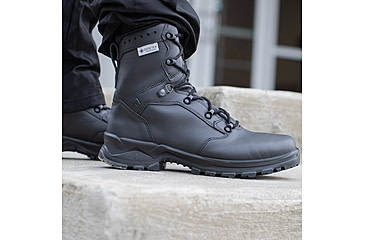 Image of HAIX Enforce X High Shoe - Unisex. 8 US, Wide , 7in, Black, 8, 206275W-8