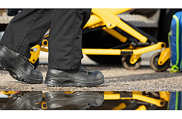 Image of HAIX Mens EMS/Station Airpower XR2 Extra Wide Work Boots, Black, 10 605118XW-10