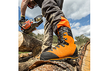 Image of HAIX Mens Protector Prime Work Boot, Orange, 10, 603102W-10
