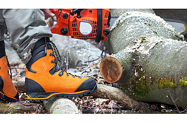 Image of HAIX Mens Protector Prime Work Boot, Orange, 10, 603102W-10