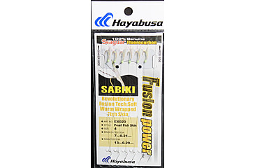 Image of Hayabusa Fusion Power Sabiki Rig, 6 Hooks, Size 4, EX020-4