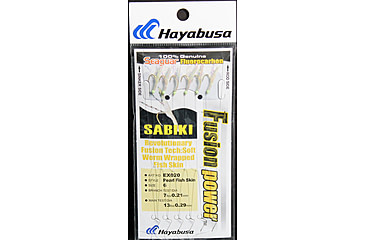 Image of Hayabusa Fusion Power Sabiki Rig, 6 Hooks, Size 6, EX020-6