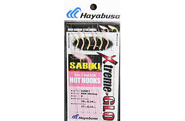 Image of Hayabusa Xtremeglo Sw Sabiki Rig, Size 8, 6 Pack, EX0018
