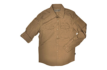 Image of Hazard 4 Colonial Safari Patch Shirt - Men's, Coyote, Small, APR-COLO-CYT-S