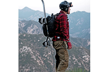 Image of Hazard 4 Drawbridge Daypack, 25 Liters, Black, One Size, BKP-DBG-BLK