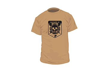 Image of Hazard 4 Operator Skull Cotton T-Shirt - Men's, Coyote, Small, APRG-OPS-CYT-S