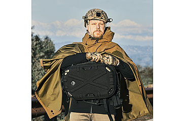 Image of Hazard 4 Poncho Villa Softshell Poncho, Scorpion Black, One Size, APR-PNVL-R-SCB