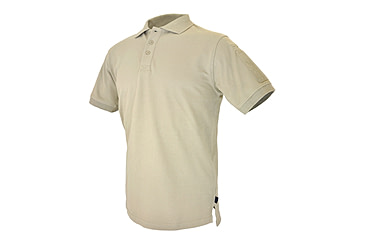 Image of Hazard 4 Undervest Plain Front Polo Shirt - Men's, Tan, Large, APR-UDV-TAN-L