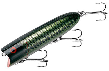 Image of Heddon Lucky 13 Topwater Popper, 3-3/4in, 5/8 oz, Baby Bass Red Gill, X2500BBR