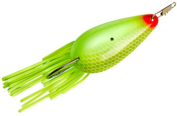 Image of Heddon Moss Boss Spoon, 2.375in, Chart Scaled, X0510CHS
