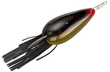 Image of Heddon Moss Boss Spoon, 2.5in, Black Scaled, X0510BS
