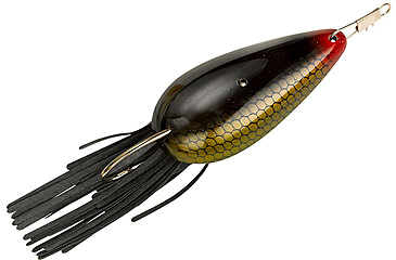 Image of Heddon Moss Boss Spoon, 3in, Black Scaled, X0515BS
