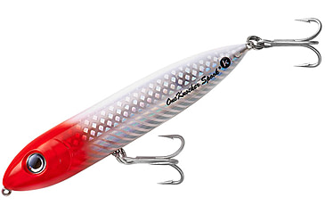 Image of Heddon One Knocker Spook Topwater Bait, 4.5in, 3/4 oz, Red Head, XK9253RH