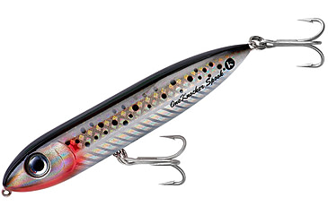 Image of Heddon One Knocker Spook Topwater Bait, 4.5in, 3/4 oz, Speckled Trout, XK9253ST