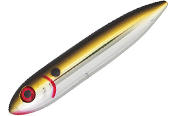 Image of Heddon One Knocker Spook Topwater Bait, 4.5in, 3/4 oz, Z-Shad, XK9253434
