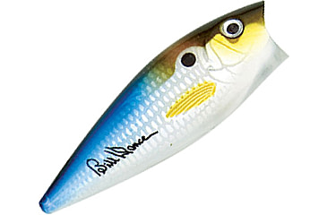 Image of Heddon Pop'n Image Topwater Bait, 3 1/4in, 2/5 oz, Threadfin Shad, X9220DTFS