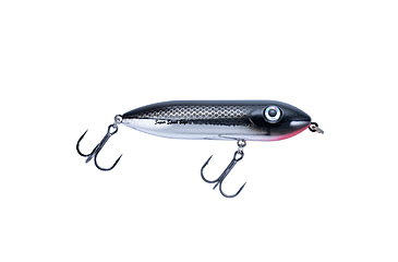 Image of Heddon Super Spook Boyo Topwater Walking Bait, 3in, 3/8 oz, Black Shiner, X923502