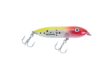 Image of Heddon Super Spook Boyo Topwater Walking Bait, 3in, 3/8 oz, Bonafide Clown, X9235533