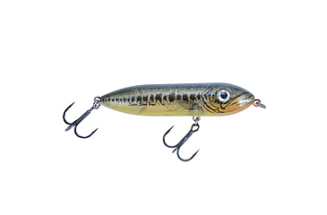 Image of Heddon Super Spook Boyo Topwater Walking Bait, 3in, 3/8 oz, Florida Bass, X9235HFB