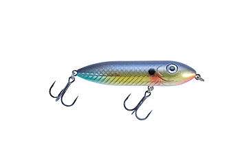 Image of Heddon Super Spook Boyo Topwater Walking Bait, 3in, 3/8 oz, Wounded Shad, X9235HBS