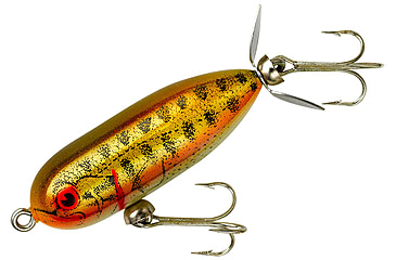 Image of Heddon Tiny Torpedo Topwater Prop Bait, 1-7/8in, 1/4 oz, G-Finish Gold Bass, X0360GBB