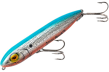 Image of Heddon Zara Spook Topwater Walking Bait, 4-1/2in, 3/4 oz, G-Finish Blue Shad, X9255GBLSD