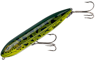 Image of Heddon Zara Spook Topwater Walking Bait, 4-1/2in, 3/4 oz, Natural Leopard Frog, X9255NF