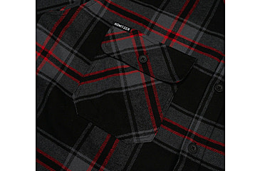 Image of HOWITZER Fleet L/S Flannel - Mens, Black, Extra Large, 371WV125-BK-XL