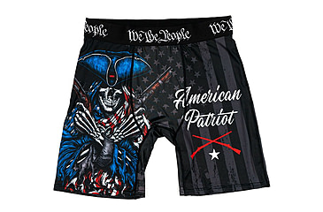 Image of HOWITZER Freedom Fighter Boxers - Mens, Black, 2XL, CV7390-BK-2X