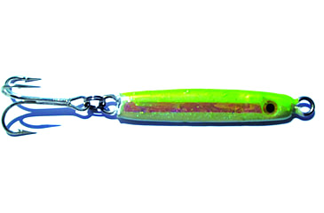 Image of HR Tackle Painted Stingsilver Jig, 1/2 oz, Chartreuse Pearl Silverside, 1526CS
