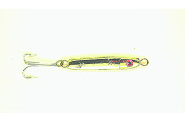 Image of HR Tackle Painted Stingsilver Jig, 1/2 oz, Gold Silverside, 1526GOLDS