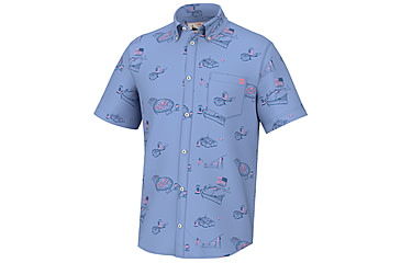 Image of HUK Performance Fishing Americookin Kona - Mens, Quiet Harbor, S, H1500198-445-S