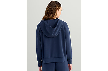 Image of HUK Performance Fishing Bayside 1/2 Zip Hoodie - Womens, Naval Academy, Extra Small, H6130030-413-XS