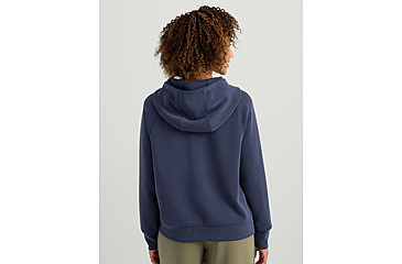 Image of HUK Performance Fishing Bayside 1/2 Zip Hoodie - Womens, Naval Academy, Extra Small, H6130030-413-XS