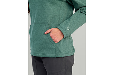 Image of HUK Performance Fishing Coldfront Pullover Hoodie - Womens, Nrth Atlnc Hthr, Small, H6130023-367-S