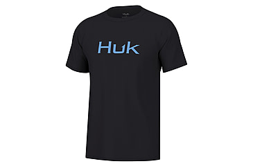 Image of HUK Performance Fishing Huk Logo Tee - Mens, Black, S, H1000390-001-S