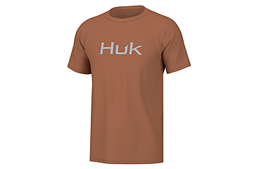 Image of HUK Performance Fishing Huk Logo Tee - Mens, Sunburn, S, H1000390-216-S