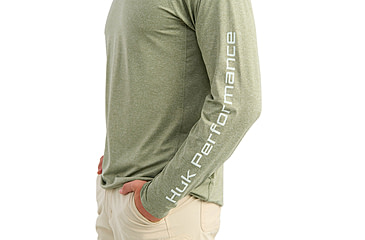 Image of HUK Performance Fishing Airweight Long Sleeve Crew - Mens