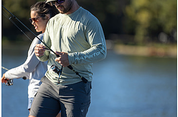 Image of HUK Performance Fishing Airweight Long Sleeve Crew - Mens