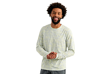 Image of HUK Performance Fishing Drift Printed Long Sleeve Crew - Mens