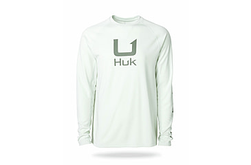 Image of HUK Performance Fishing Icon Long Sleeve Crew - Mens